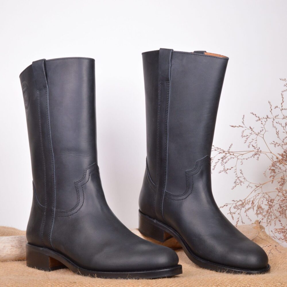CAMARGUAISE BOOT "MANADIÈRE" black
