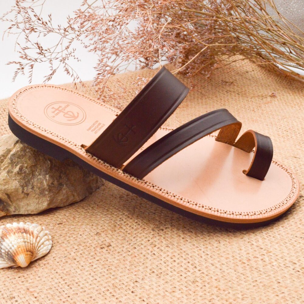 Camargue sandal LOULOU brown - Image 3