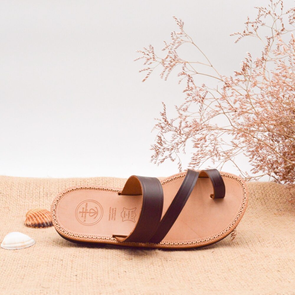 Camargue sandal LOULOU brown - Image 2