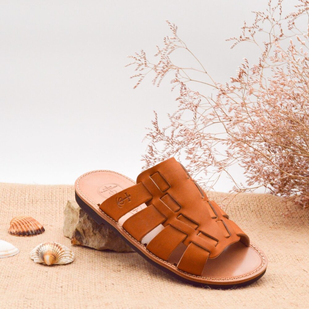 Camargue sandal FÉLIX natural