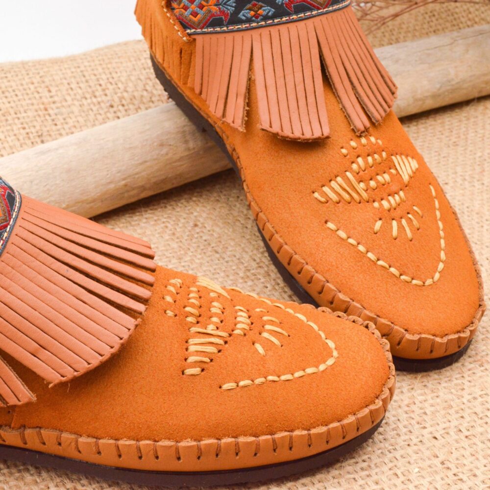 Indian moccasin EL LOBO reference KIOWA rust - Image 3