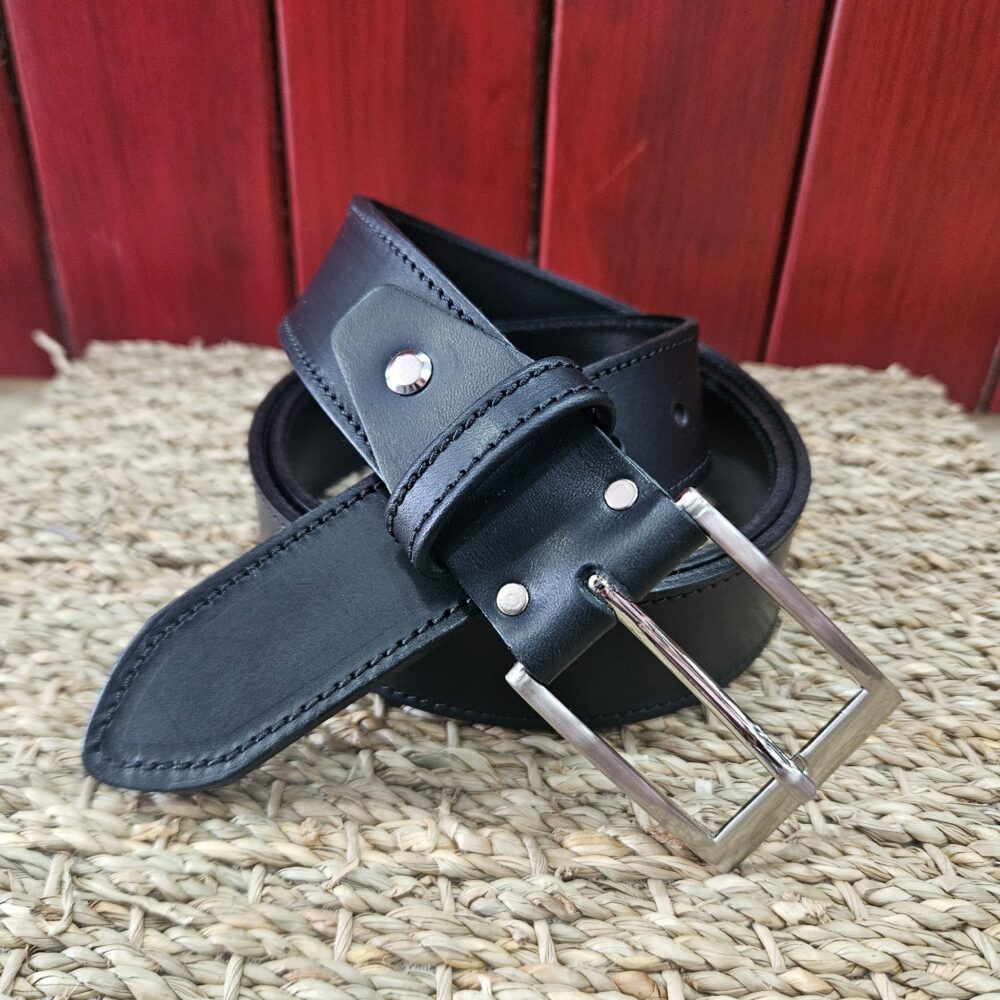ceinture cuir noir 006
