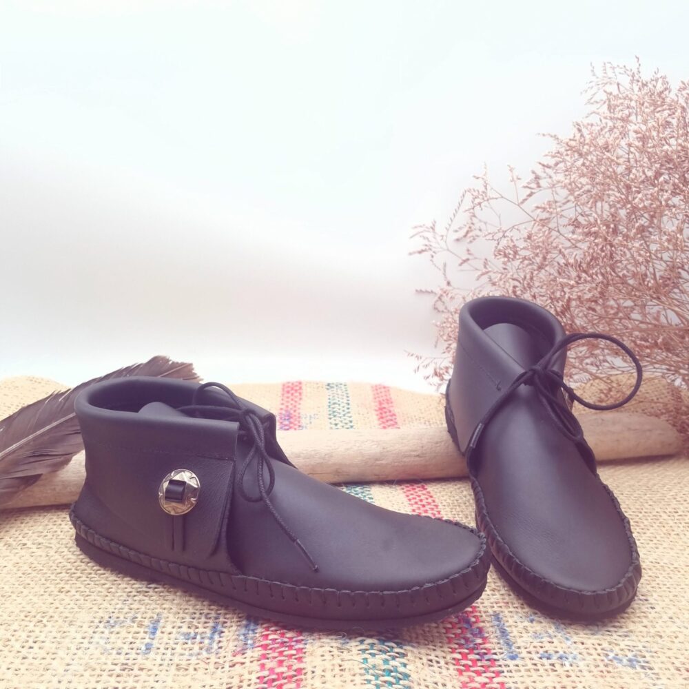 mocassin indien el lobo référence bird vachette noire