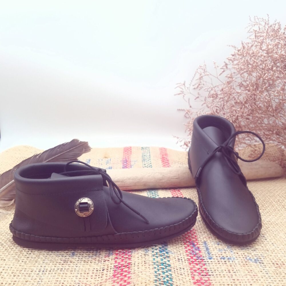 mocassin indien el lobo référence bird vachette noire