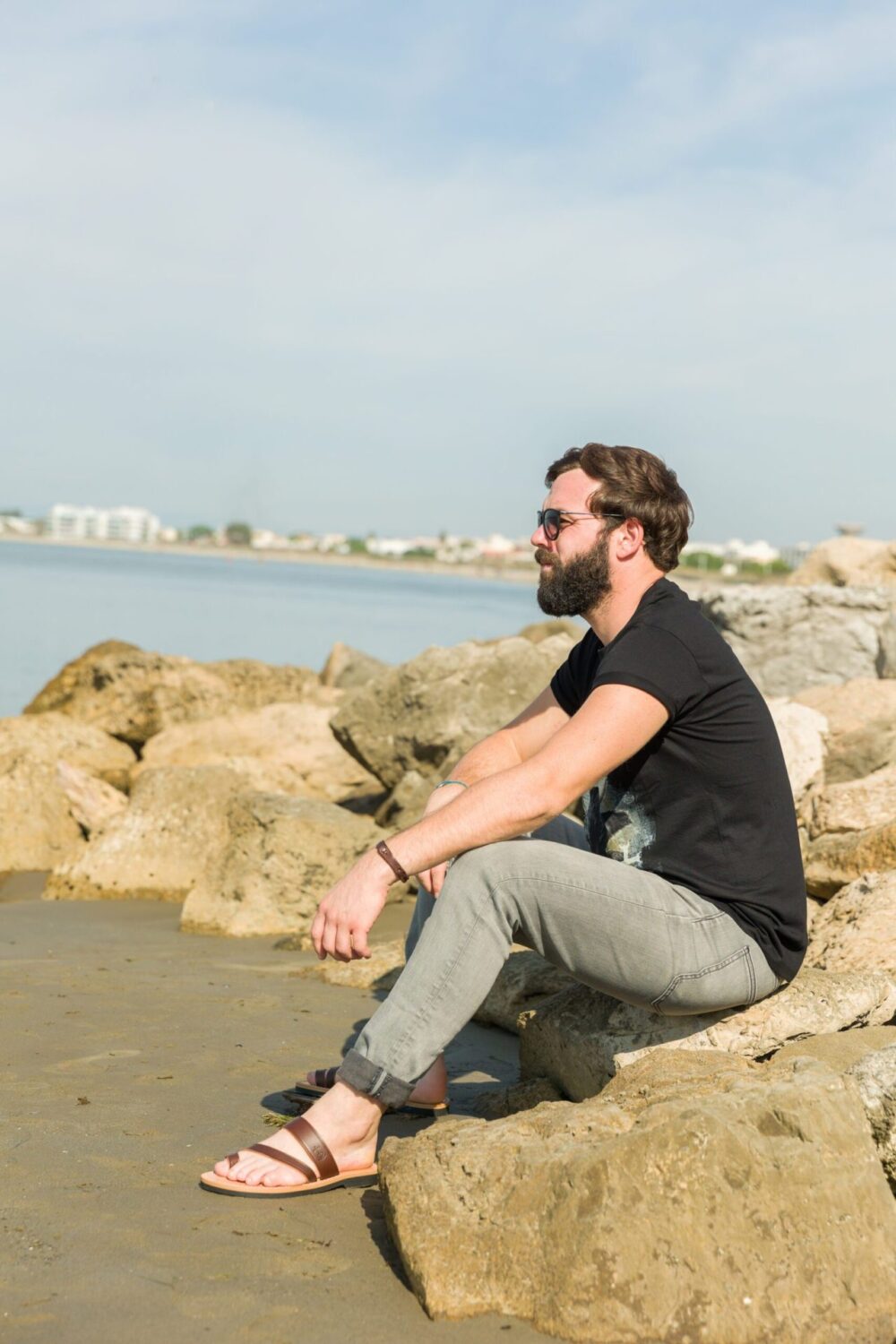 Camargue sandal LOULOU brown - Image 4