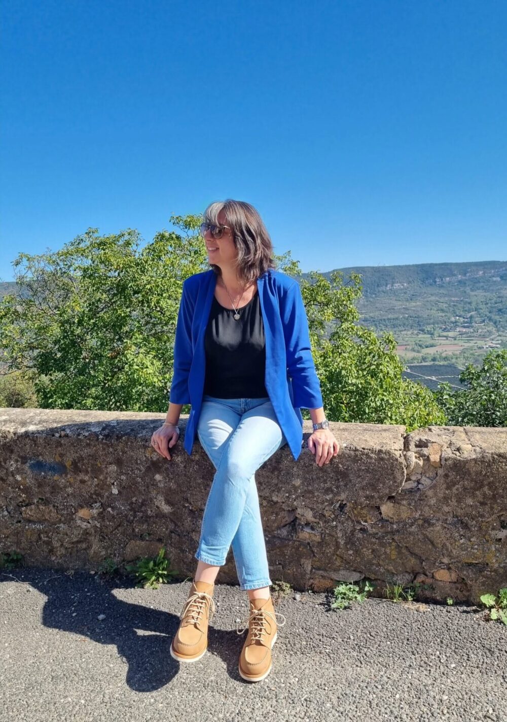 bottine cuir velours angela