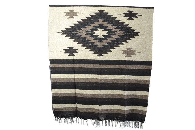 Mexican brown blanket