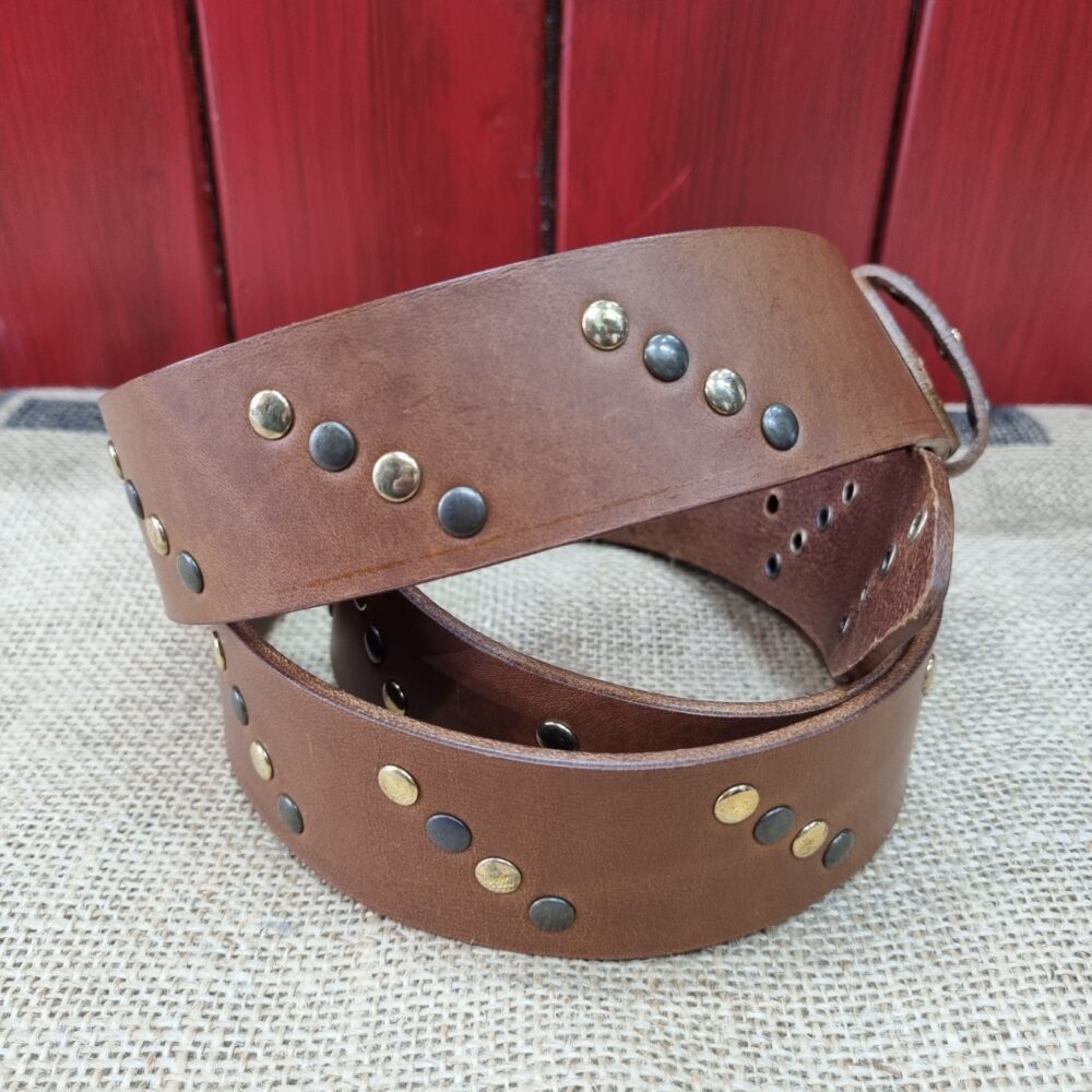 ceinture cuir brun 854