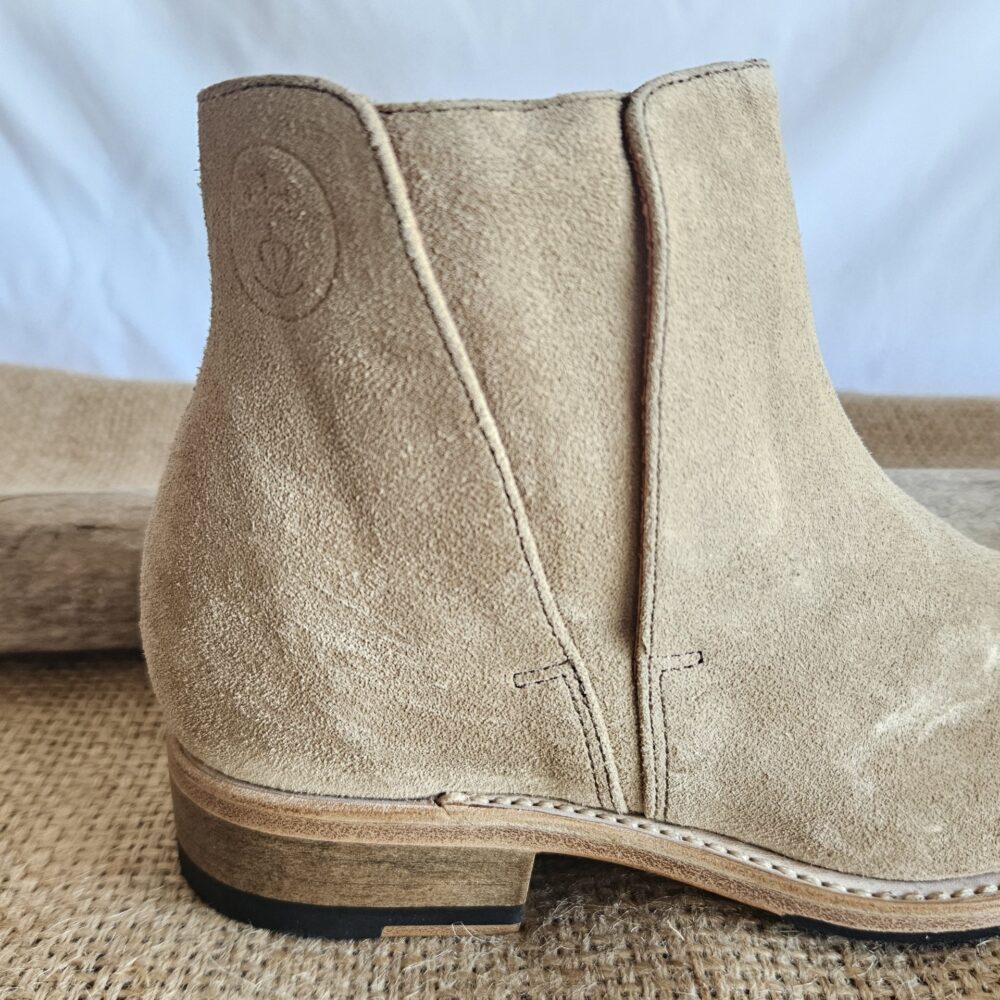 bottine femme cuir réf juliette désert