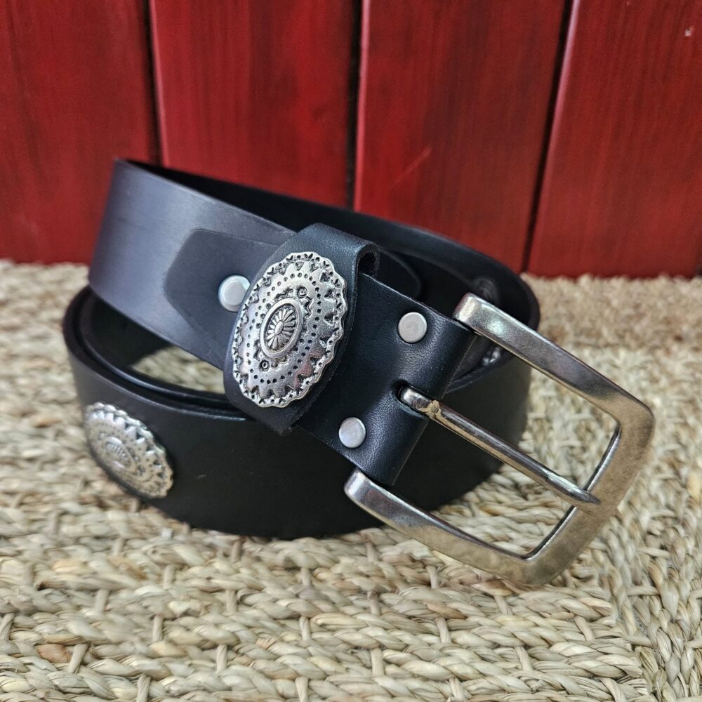 ceinture cuir noire 021